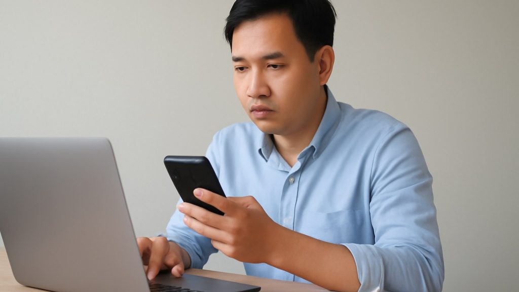 Minh họa: 1) Trước khi tham gia: kiểm tra truy cập và độ ổn định